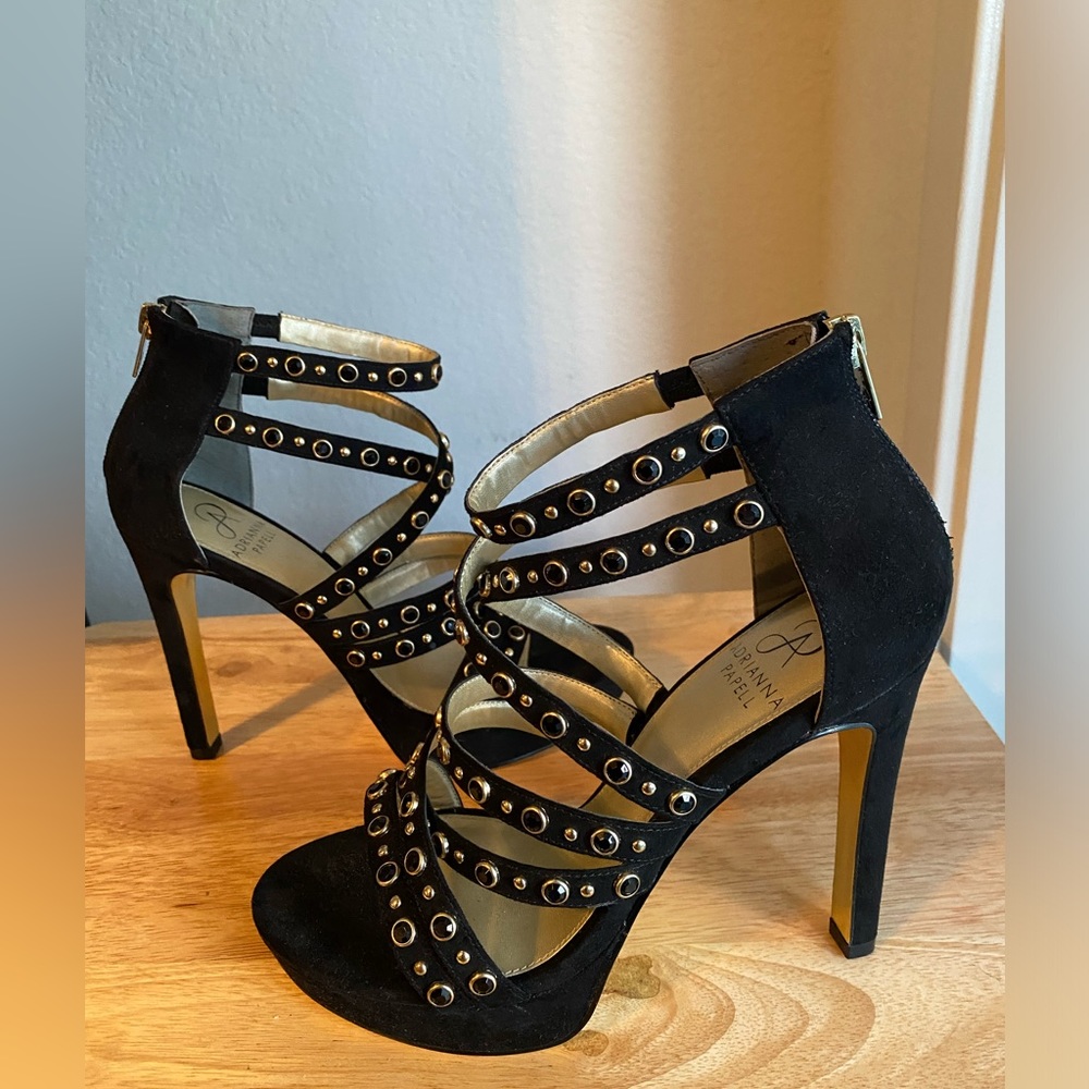 Suede Platform Heels